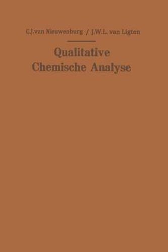 Cover image for Qualitative Chemische Analyse