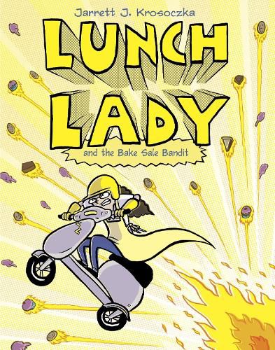 Cover image for Lunch Lady and the Bake Sale Bandit: Lunch Lady #5