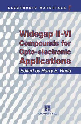 Cover image for Widegap II-VI Compounds for Opto-electronic Applications