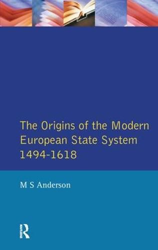 Cover image for The Origins of the Modern European State System, 1494-1618