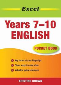 Cover image for Excel English Pocket Book: Years 7-10