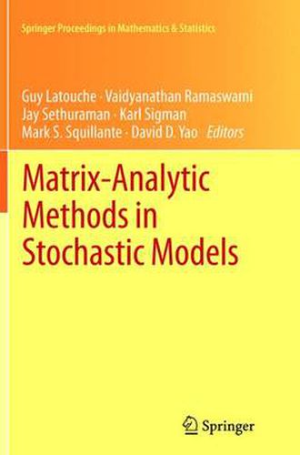 Cover image for Matrix-Analytic Methods in Stochastic Models