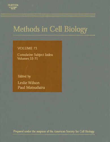 Cover image for Cumulative Index, Volumes