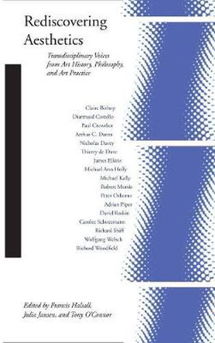 Cover image for Rediscovering Aesthetics: Transdisciplinary Voices from Art History, Philosophy, and Art Practice