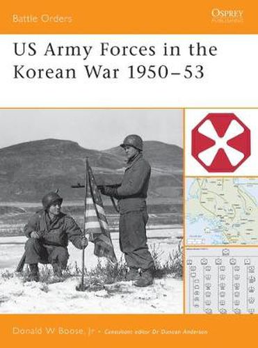 Cover image for US Army Forces in the Korean War 1950-53