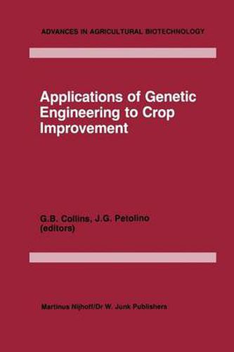 Cover image for Applications of Genetic Engineering to Crop Improvement