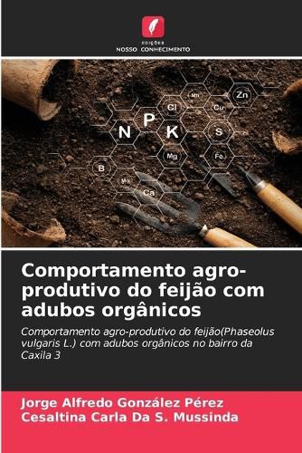 Cover image for Comportamento agro-produtivo do feijao com adubos organicos