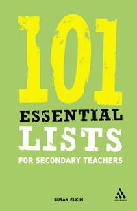 Cover image for 101 Essential Lists for Secondary Teachers