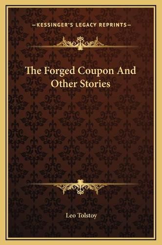 Cover image for The Forged Coupon and Other Stories