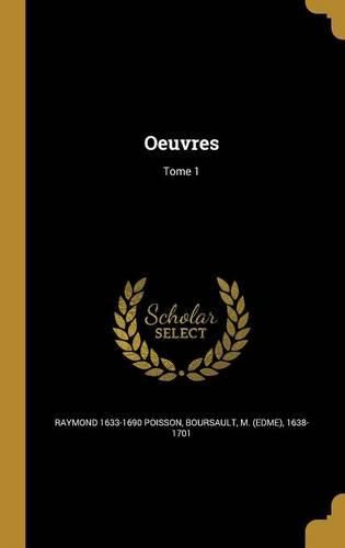 Cover image for Oeuvres; Tome 1