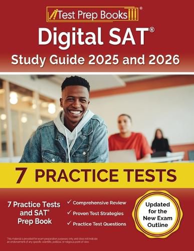 Cover image for Digital SAT Study Guide 2024 and 2025