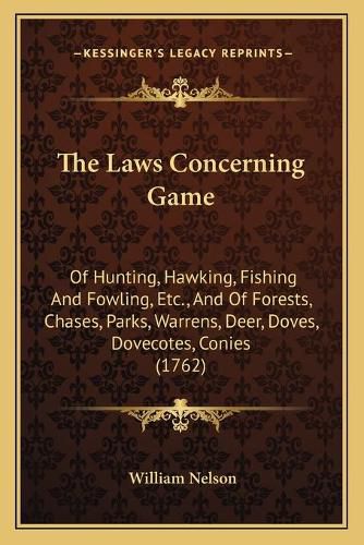 Cover image for The Laws Concerning Game
