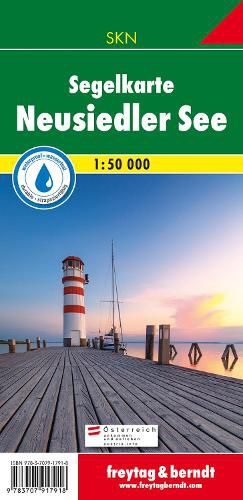Cover image for f&b sailing chart Neusiedler See 1:50,000
