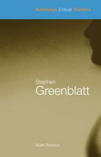Cover image for Stephen Greenblatt