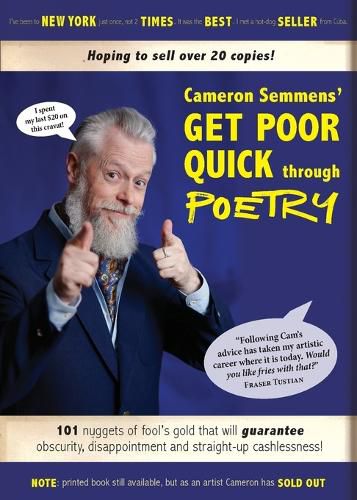 Cover image for Get Poor Quick through Poetry (and other arty enterprises)