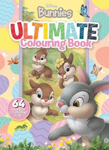 Cover image for Disney Bunnies: Ultimate Colouring Book