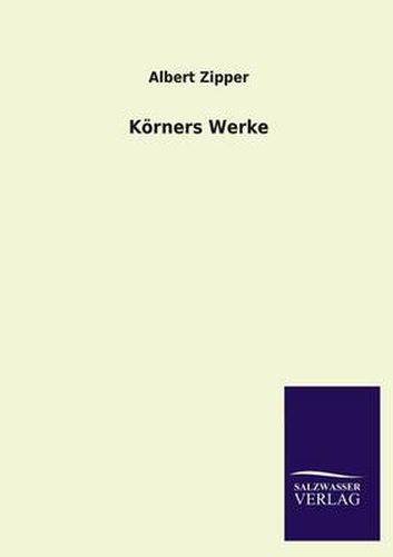 Cover image for Korners Werke