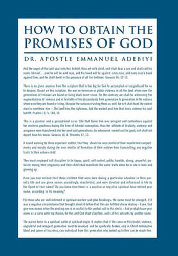 Cover image for How to Obtain the Promises of God