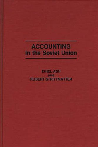 Cover image for Accounting in the Soviet Union