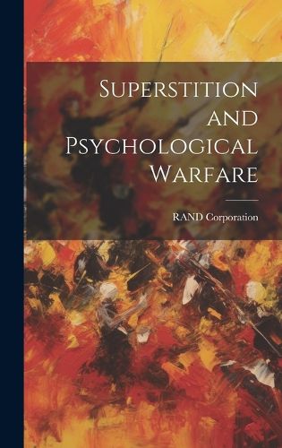 Cover image for Superstition and Psychological Warfare