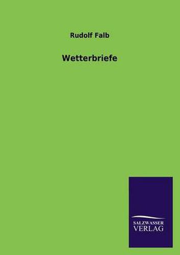 Cover image for Wetterbriefe