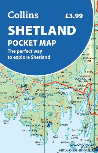 Cover image for Shetland Pocket Map