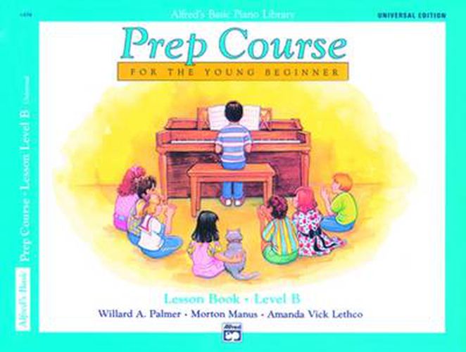 Alfred's Basic Piano Library Prep Course Lesson B