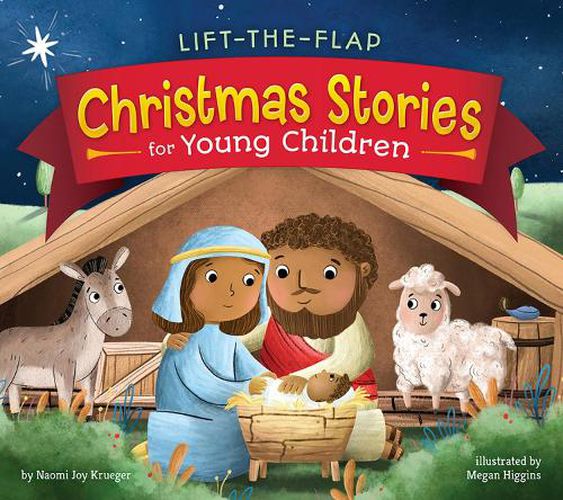 Cover image for Lift-the-Flap Christmas Stories for Young Children