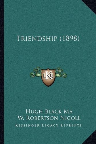 Cover image for Friendship (1898)