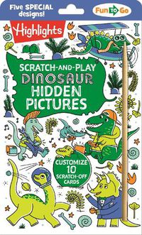 Cover image for Scratch-and-Play Dinosaur Hidden Pictures