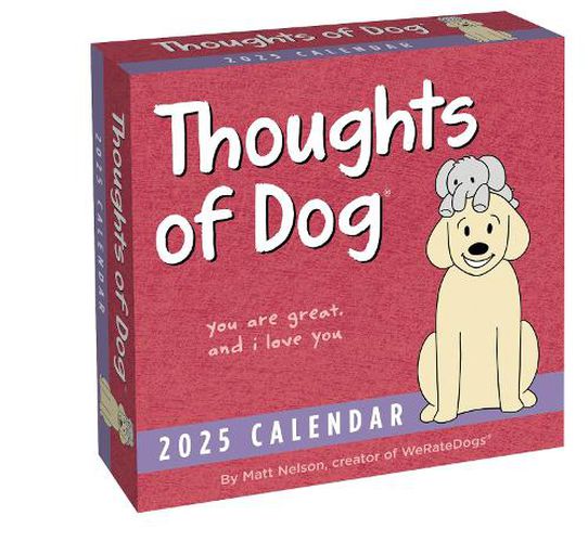 Thoughts of Dog 2025 Day-to-Day Calendar