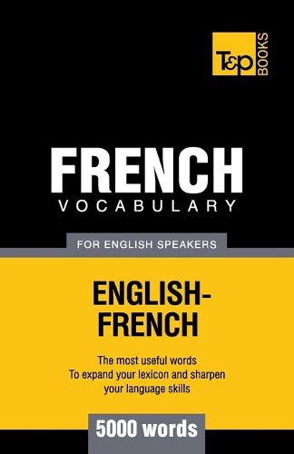 Cover image for French vocabulary for English speakers - 5000 words