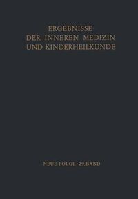 Cover image for Ergebnisse der Inneren Medizin und Kinderheilkunde