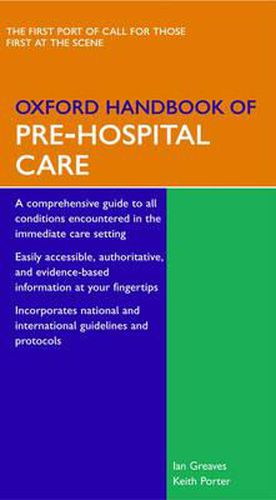 Cover image for Oxford Handbook of Pre-hospital Care