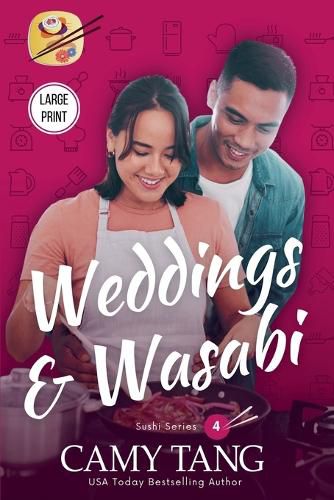 Cover image for Weddings and Wasabi (Large Print)
