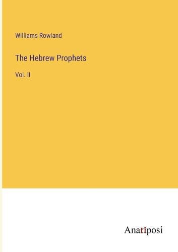 Cover image for The Hebrew Prophets