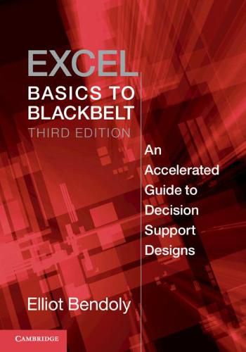 Cover image for Excel Basics to Blackbelt: An Accelerated Guide to Decision Support Designs