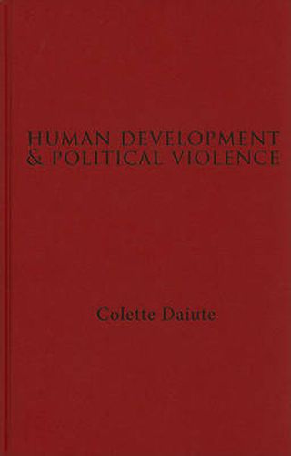 Cover image for Human Development and Political Violence