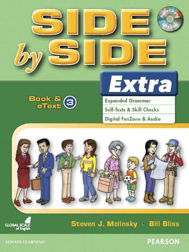 Side by Side Extra 3 Book & eText with CD