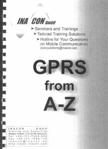 Cover image for GPRS From A-Z