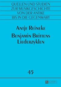 Cover image for Benjamin Brittens Liederzyklen