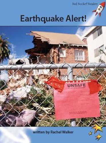 Cover image for Red Rocket Readers: Advanced Fluency 4 Non-Fiction Set A: Earthquake Alert! (Reading Level 30/F&P Level P)