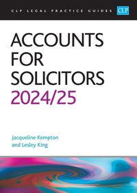 Cover image for Accounts for Solicitors 2024/2025