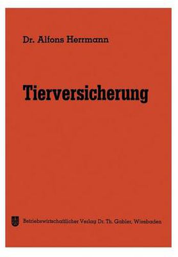 Cover image for Tierversicherung