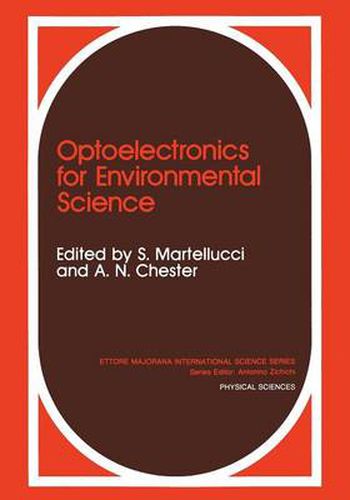 Optoelectronics for Environmental Science: Proceedings of the 14th course of the International School of Quantum Electronics on Optoelectronics for Environmental Science, held September 3-12, 1989, in Erice, Italy