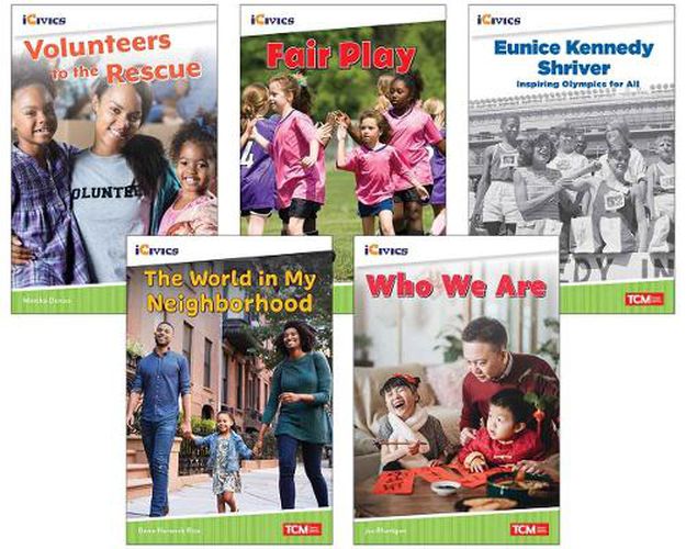 Cover image for iCivics Grade 1: Community & Social Awareness 5-Book Set