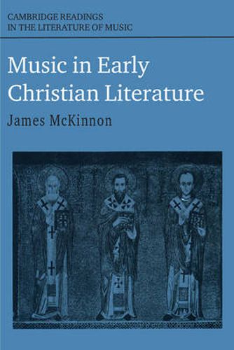 Cover image for Music in Early Christian Literature