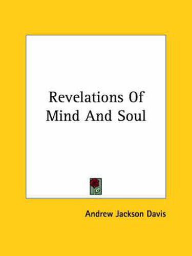 Cover image for Revelations of Mind and Soul