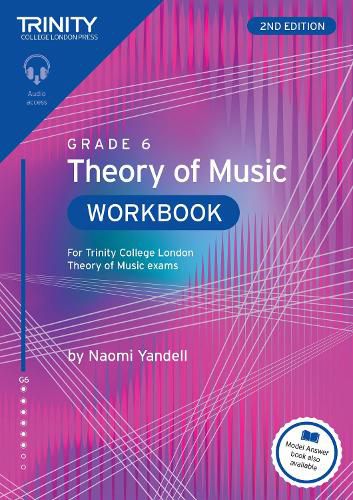 Cover image for Trinity College London Theory of Music Workbook Grade 6 (2nd edition)