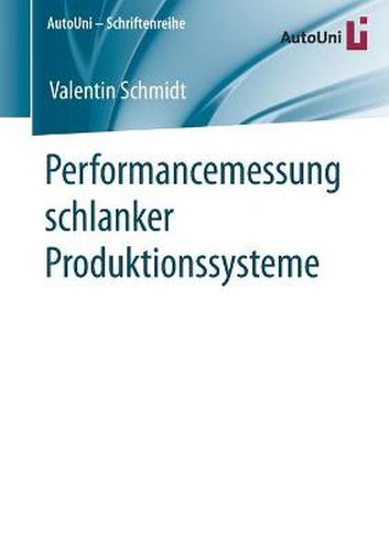 Cover image for Performancemessung schlanker Produktionssysteme